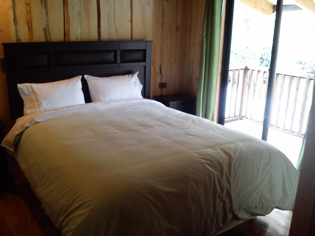 Hostal Los Alamos Neltume Bagian luar foto